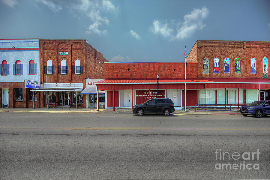 Facades Along Main Street in Licking Missouri Photograph by Larry Braun Fine Art America
