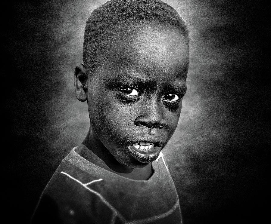 face from South Sudan Photograph by Ibrahim Algali - Pixels