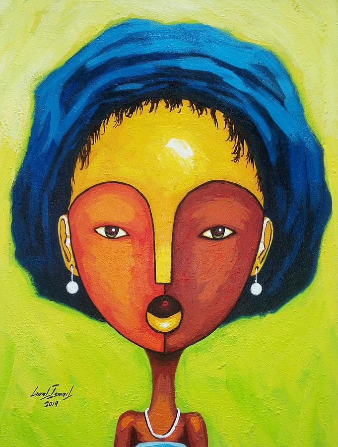 Face of purpose Painting by Ismail Lawal
