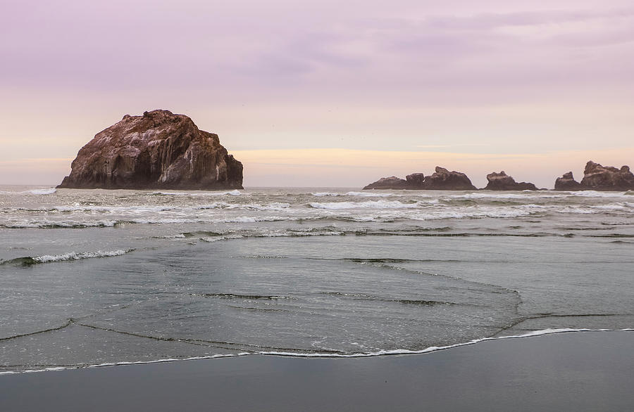 Face Rock, Bandon Beach, Oregon Photograph by Dawn Richards