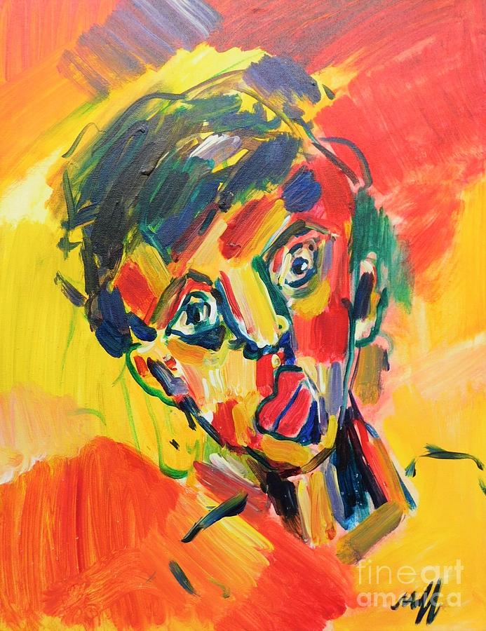 Mr Bojangles Painting by Scott Sladoff