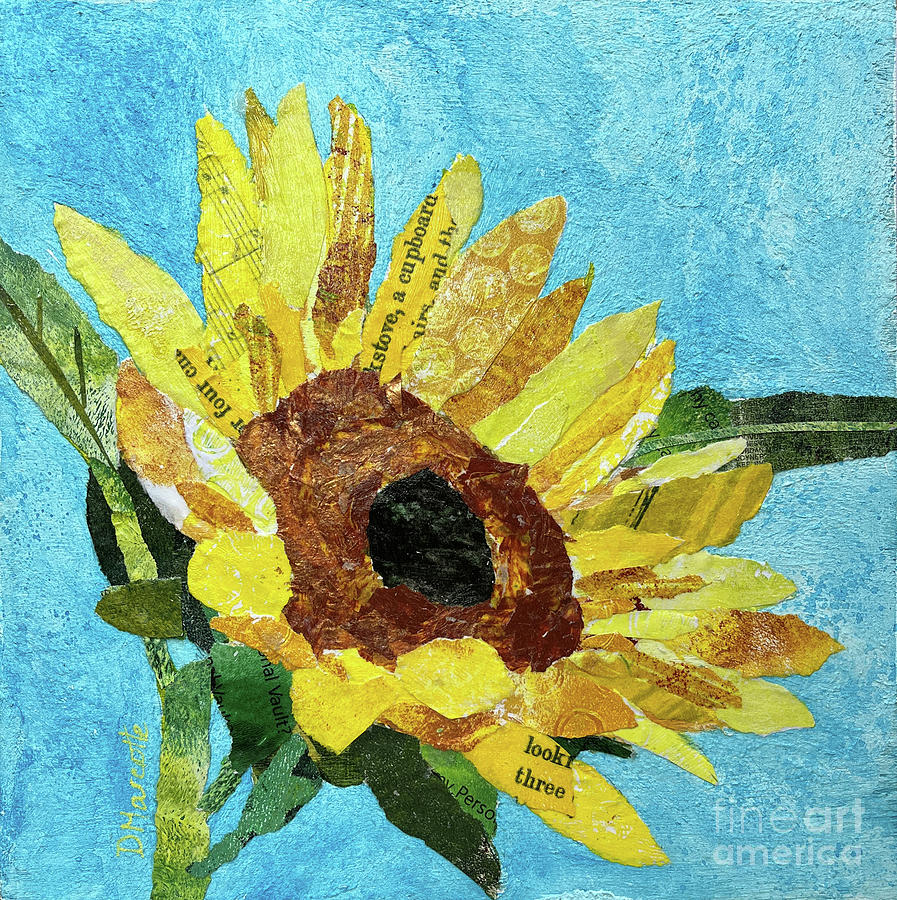 Face to the Sun Painting by Diane Marcotte - Fine Art America