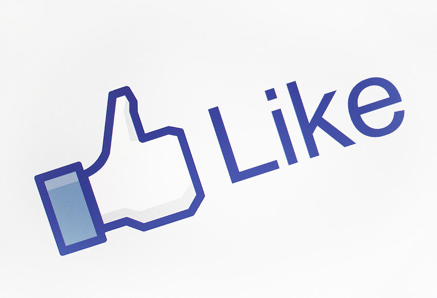 Facebook Like icon Photograph by Pearleye