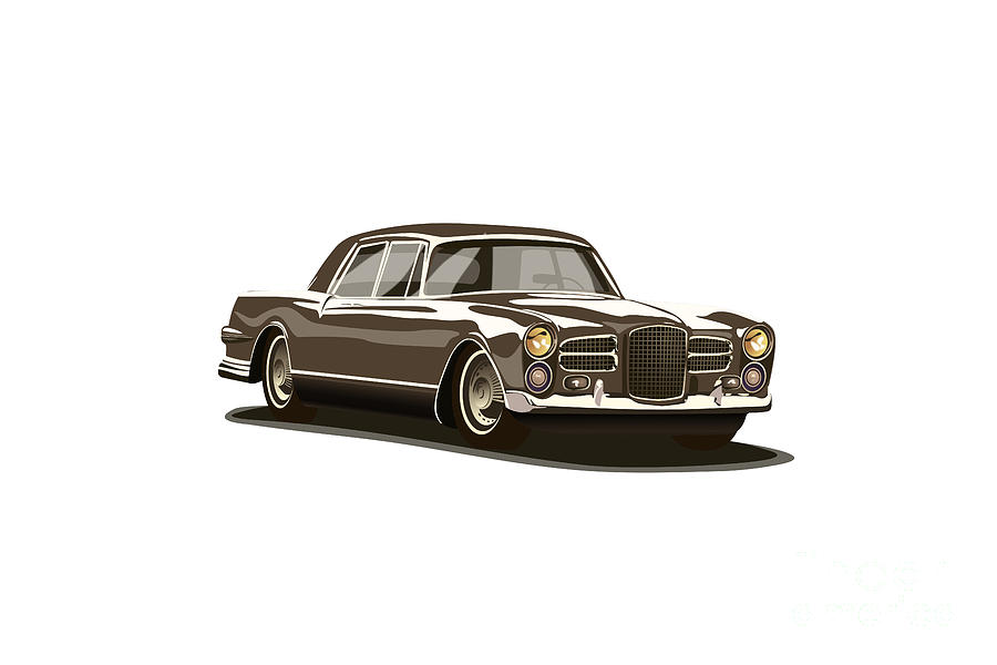 Facel Vega - un acte de classe parisien - marron Digital Art by Moospeed Art Facel Vega - un acte de classe parisien - marron Digital Art by Moospeed Art