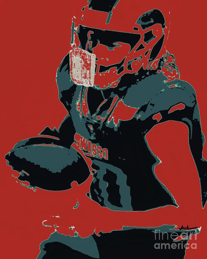 Facemask Painting - Facemask on Facemask by Jack Bunds Facemask Painting - Facemask on Facemask by Jack Bunds