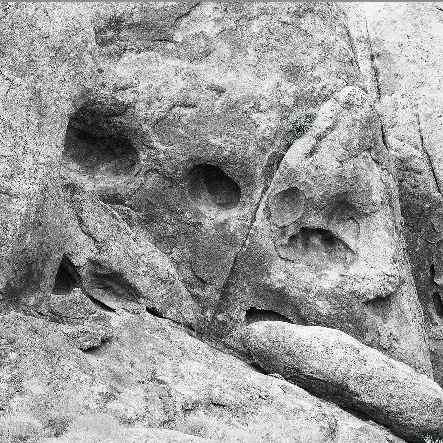 Faces in Stone Photograph by Lindley Johnson