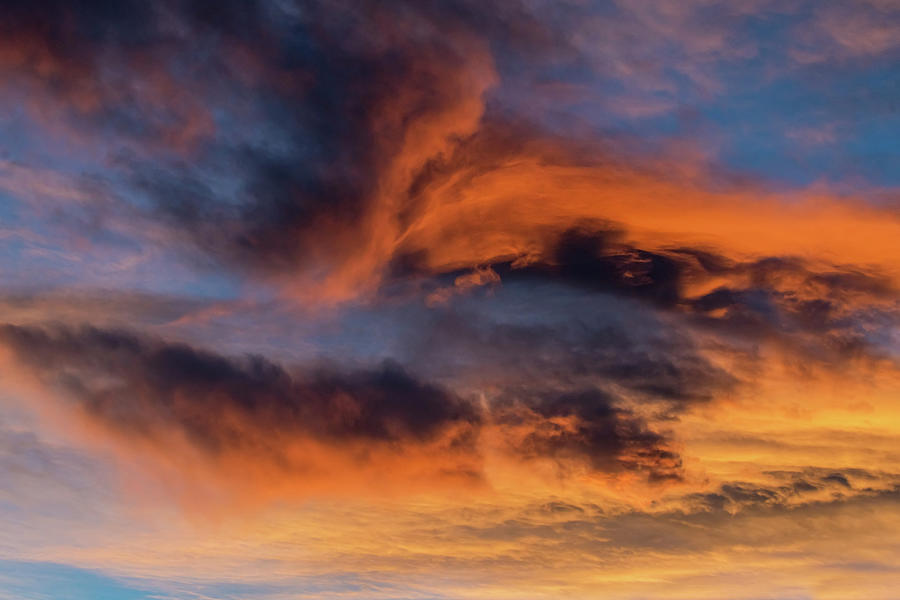 Faces In The Sunset Clouds Photograph by James BO Insogna