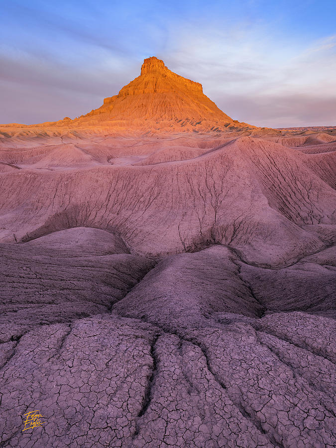 Factory Butte Photograph by Edgars Erglis
