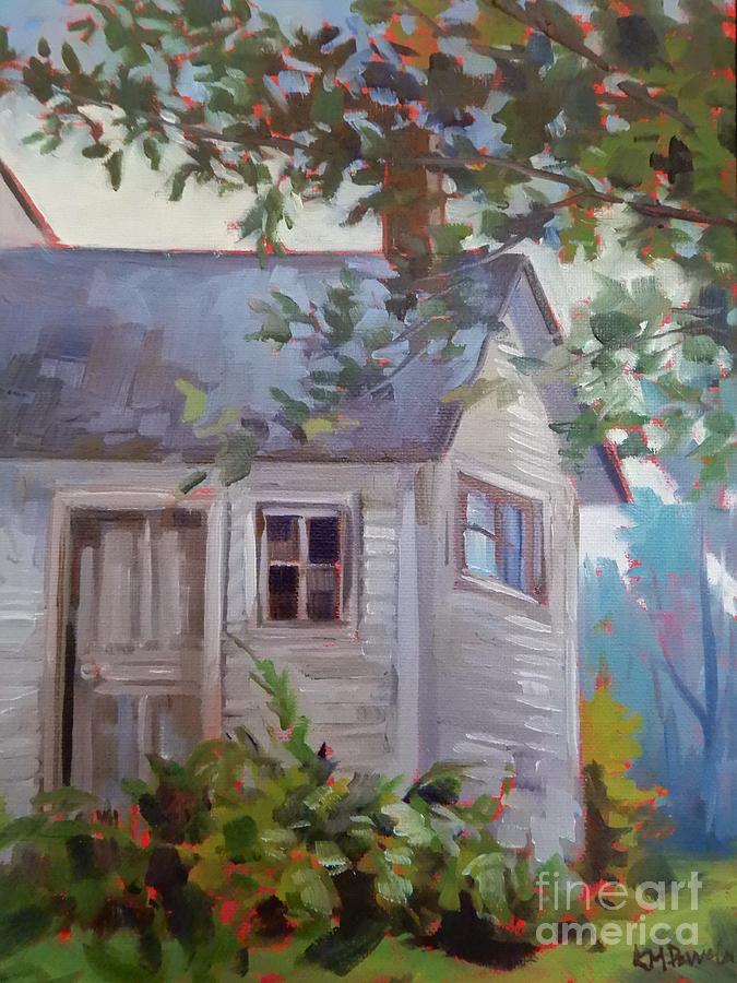 Fading Farmhouse Painting by K M Pawelec