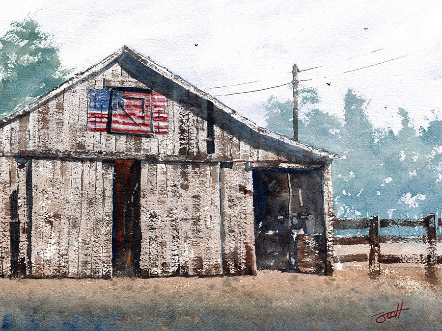 Faded Glory Painting by Scott Brown