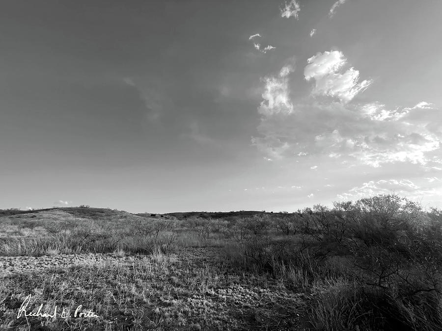 Fading Light, Lengthening Shadows - Motley County, Texas - 04-21-22 Photograph by Richard Porter
