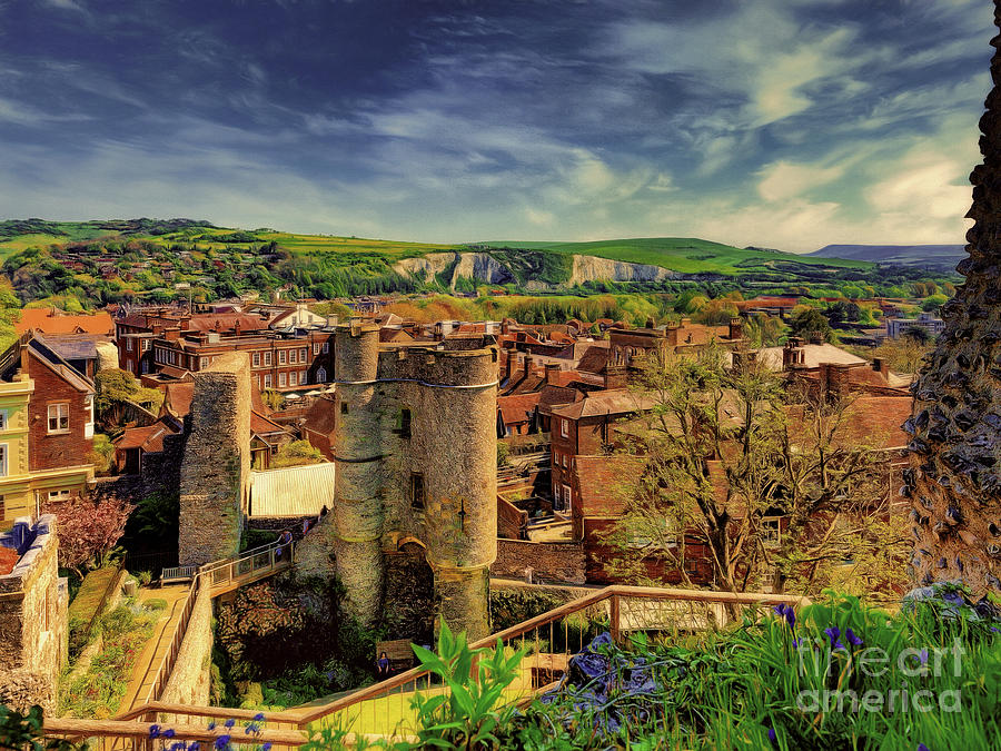 Lewes Photograph - Fading memories of a bright Summer day by Leigh Kemp Lewes Photograph - Fading memories of a bright Summer day by Leigh Kemp