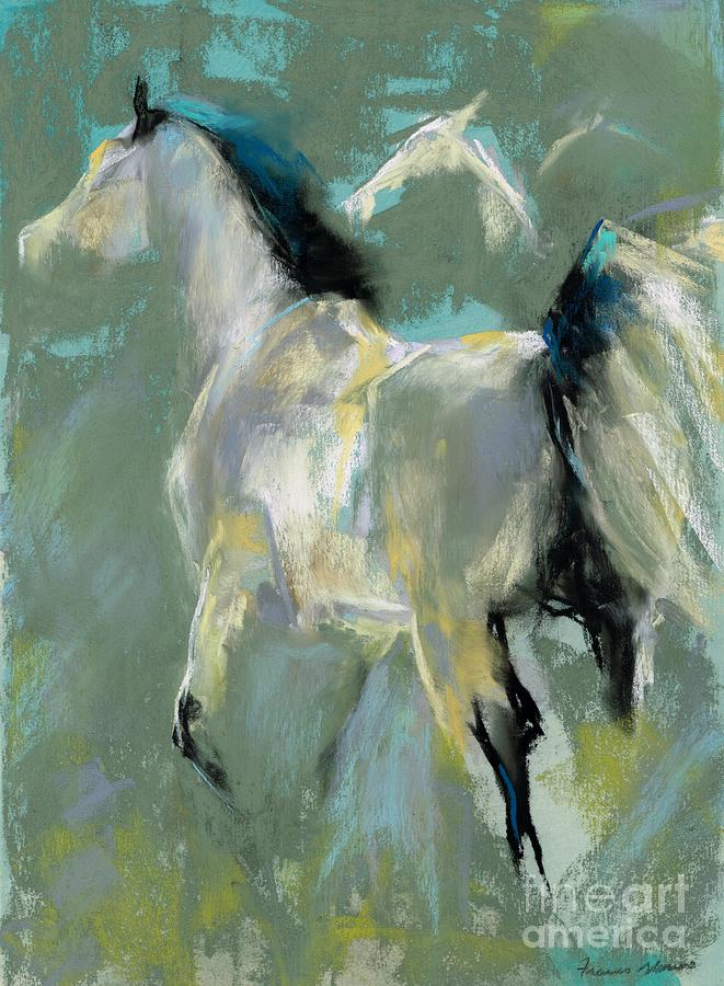 Fading Out to Three Pastel by Frances Marino