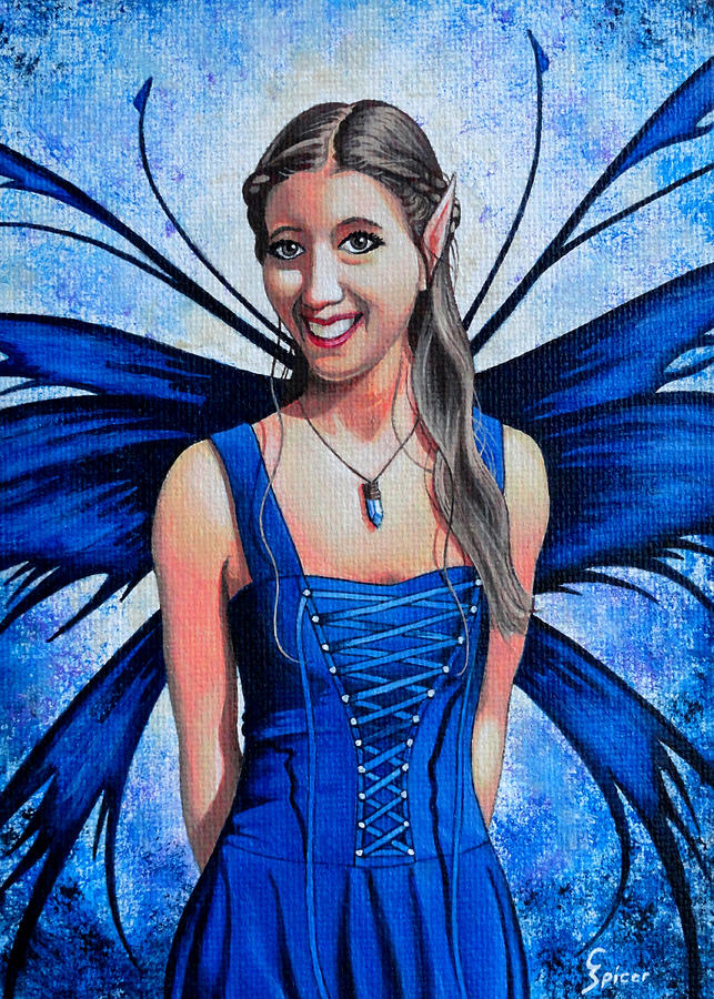 Faery Isabelle Painting by Christopher Spicer