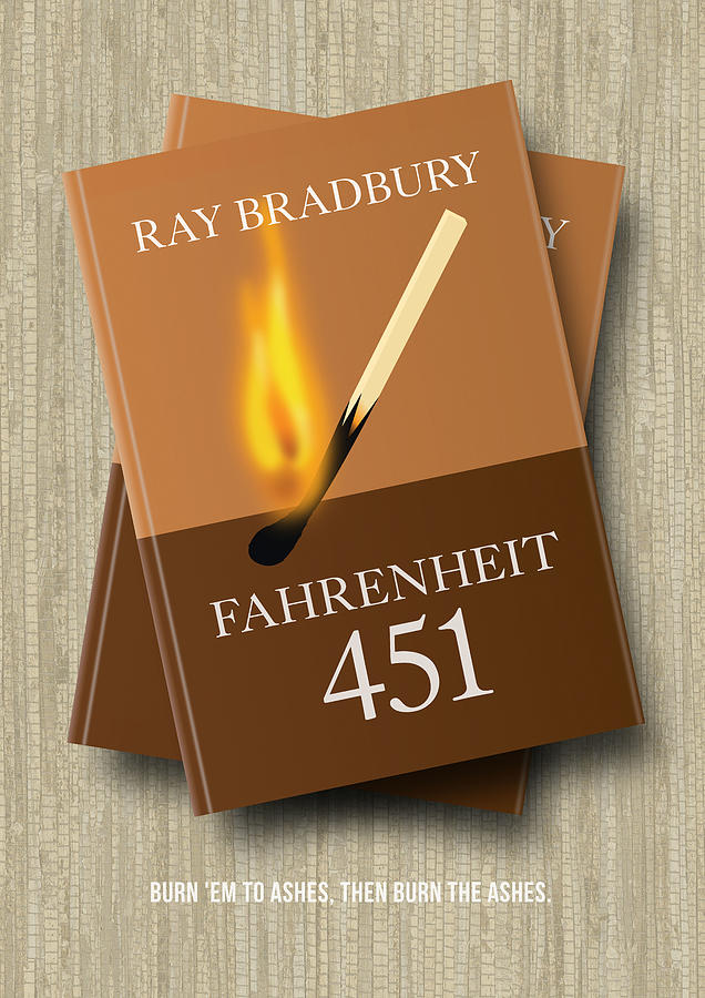 Michael B Jordan Digital Art - Fahrenheit 451 - Alternative Movie Poster by Movie Poster Boy