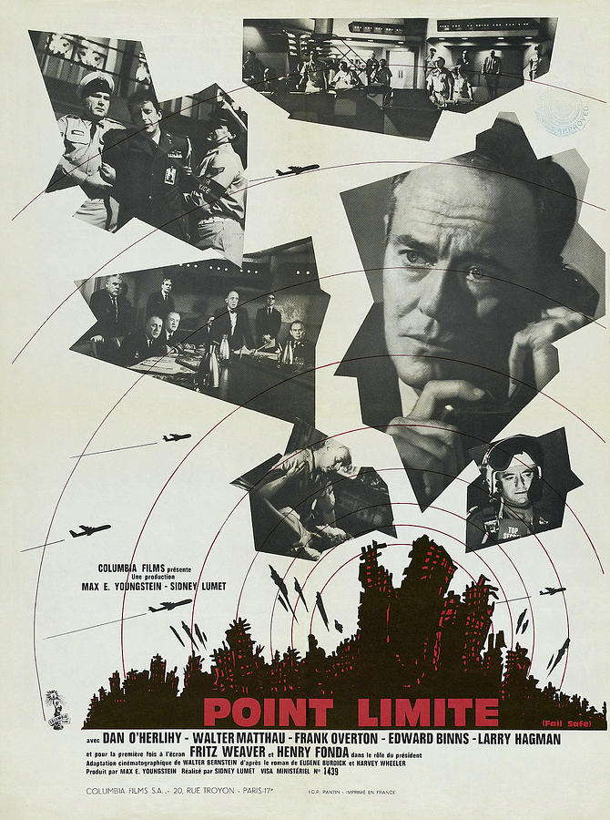 Fail Safe, with Henry Fonda, 1964 #2 Mixed Media by Movie World Posters