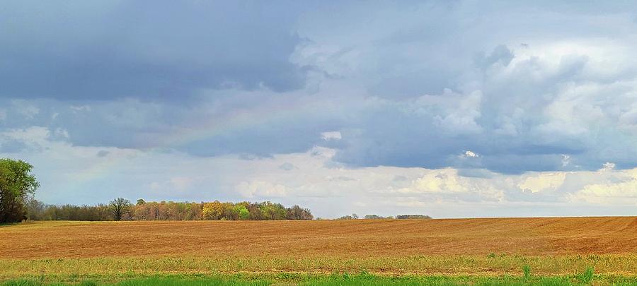Faint Rainbow  Photograph by Ally White