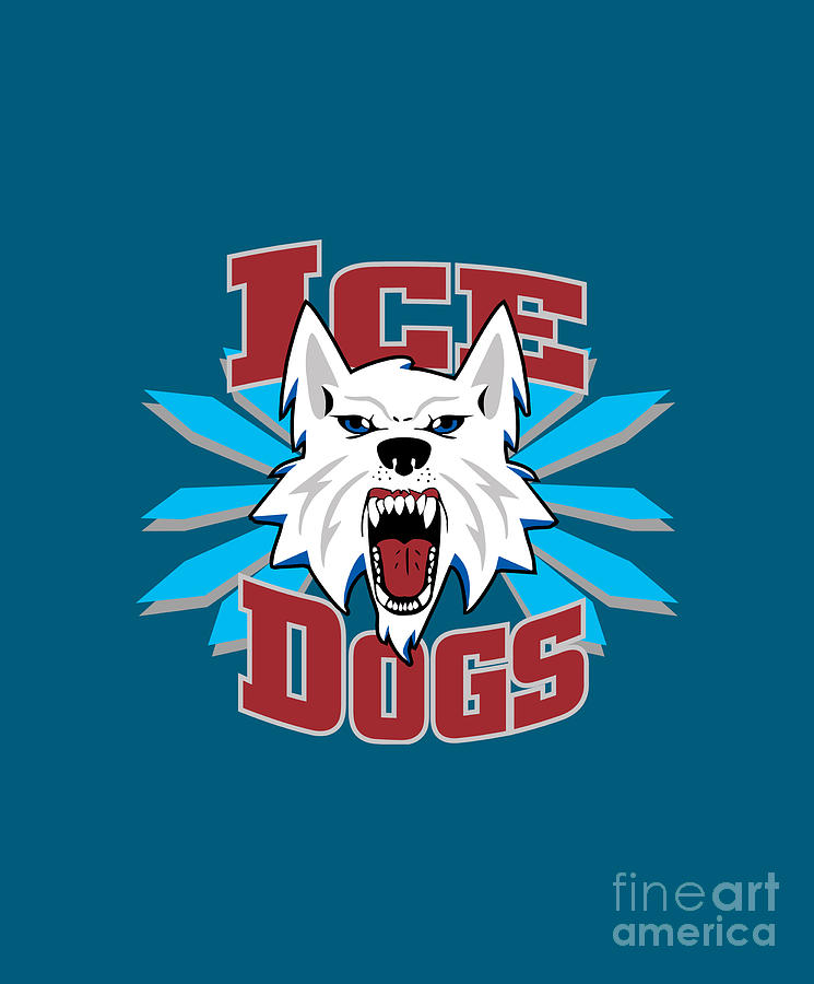 Fairbanks Ice Dogs Digital Art by Mutiara Elsa Fine Art America