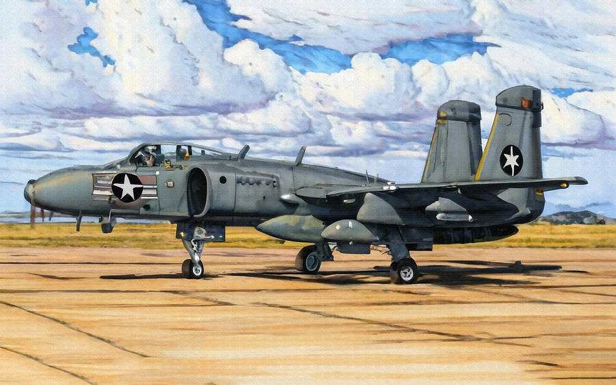 Fairchild Republic A 10 Thunderbolt II American Attack Aircraft A 10 At ...