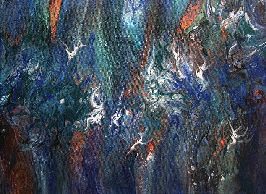 Sea Sprites Painting by Gay Pautz