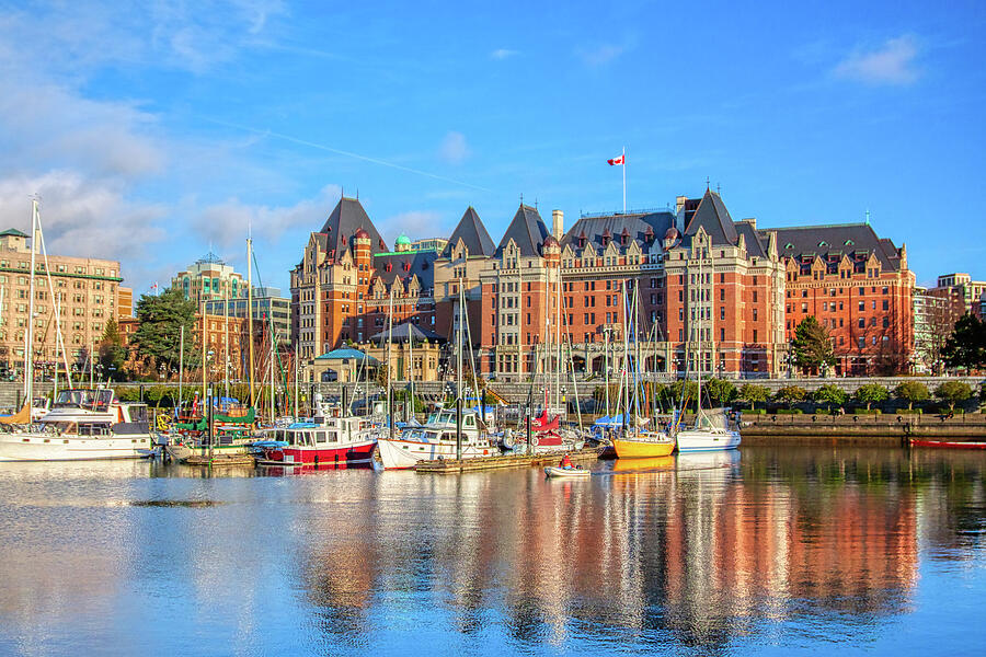 Fairmont Empress Hotel Victoria BC, Canada Photograph by Tatiana Travelways