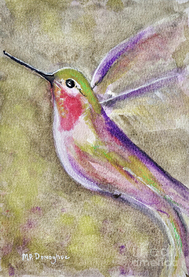Fairy Dancer - Hummingbird Painting