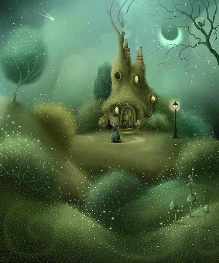 Magic Painting - Fairy Fields by Joe Gilronan