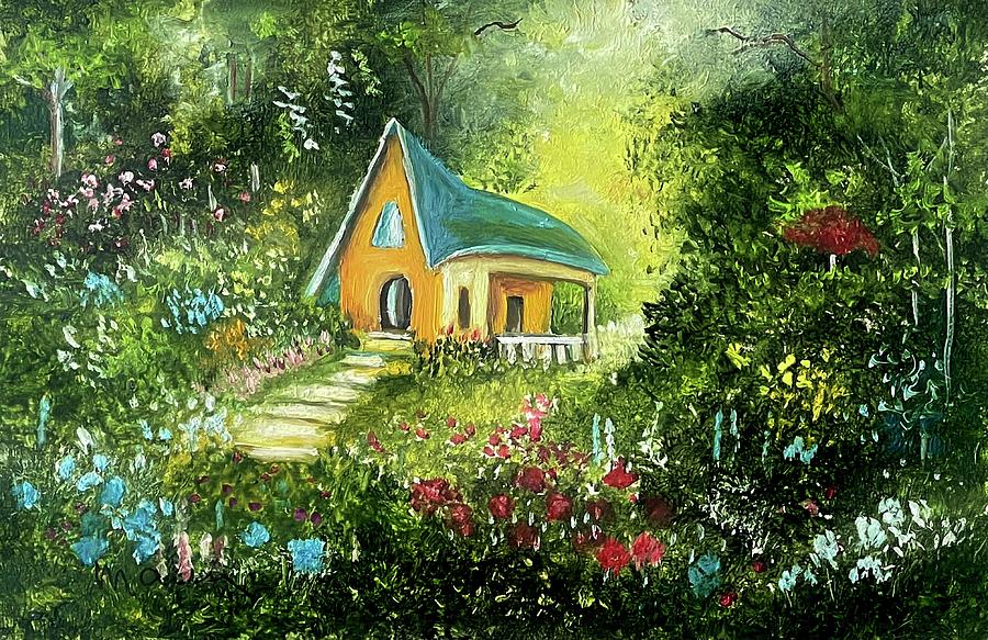 Fairy Garden House Painting