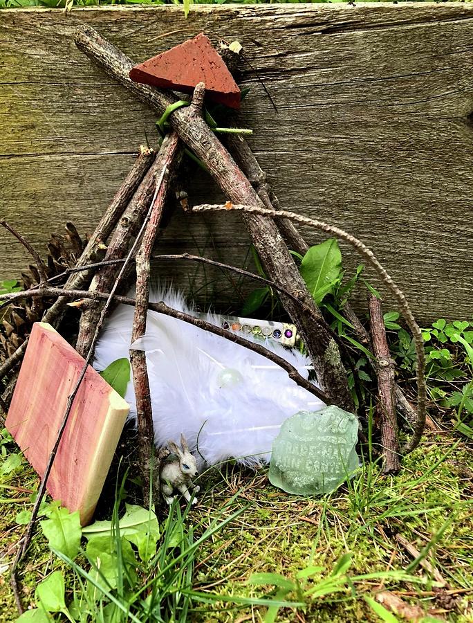 Fairy House  Photograph by Jam Art