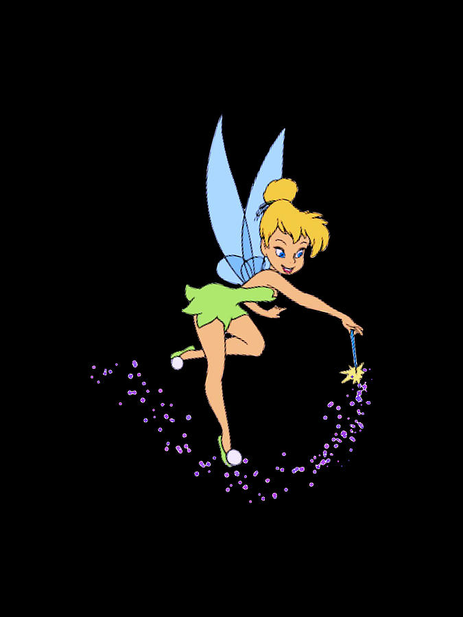 Fairy Drawing - Fairy Named Tinkerbell by Dono Lu
