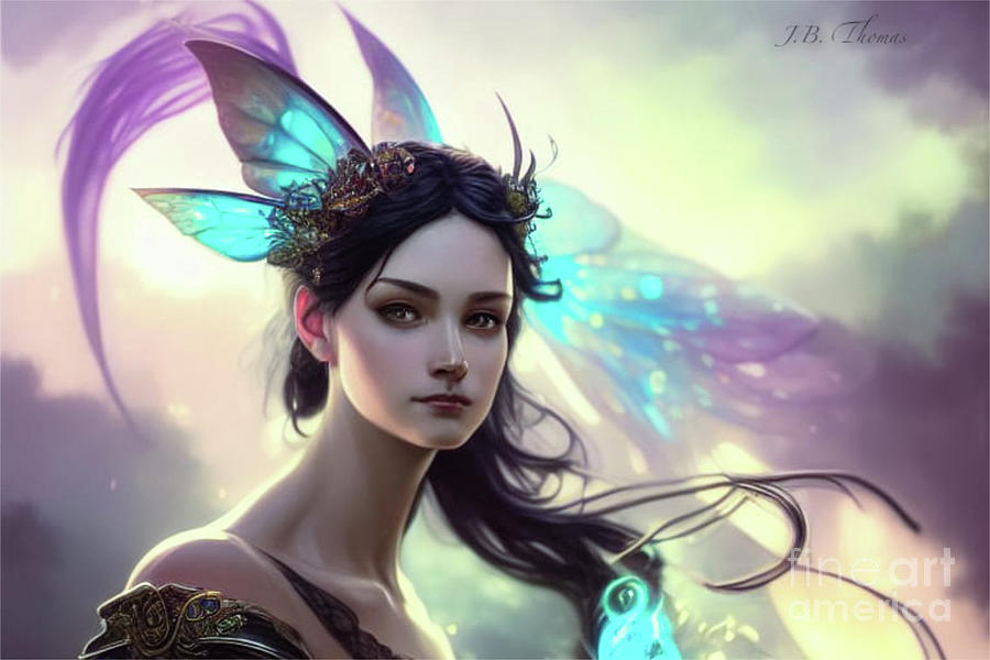 Fairy Queen 2 Digital Art by JB Thomas