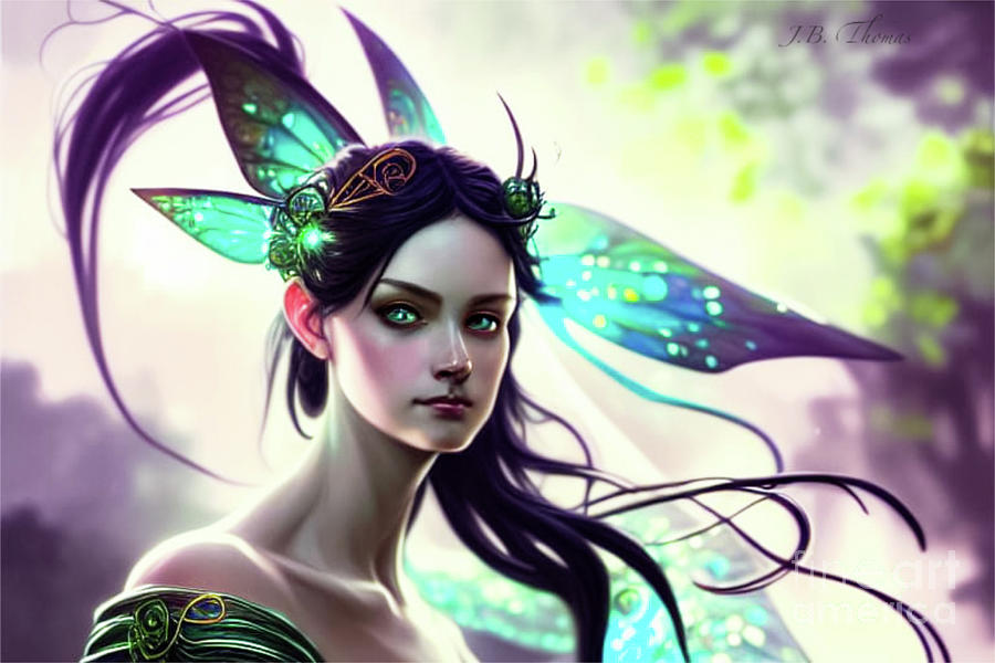 Fairy Queen 5 Digital Art by JB Thomas