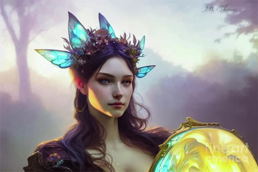 Fairy Queen 7 Digital Art by JB Thomas