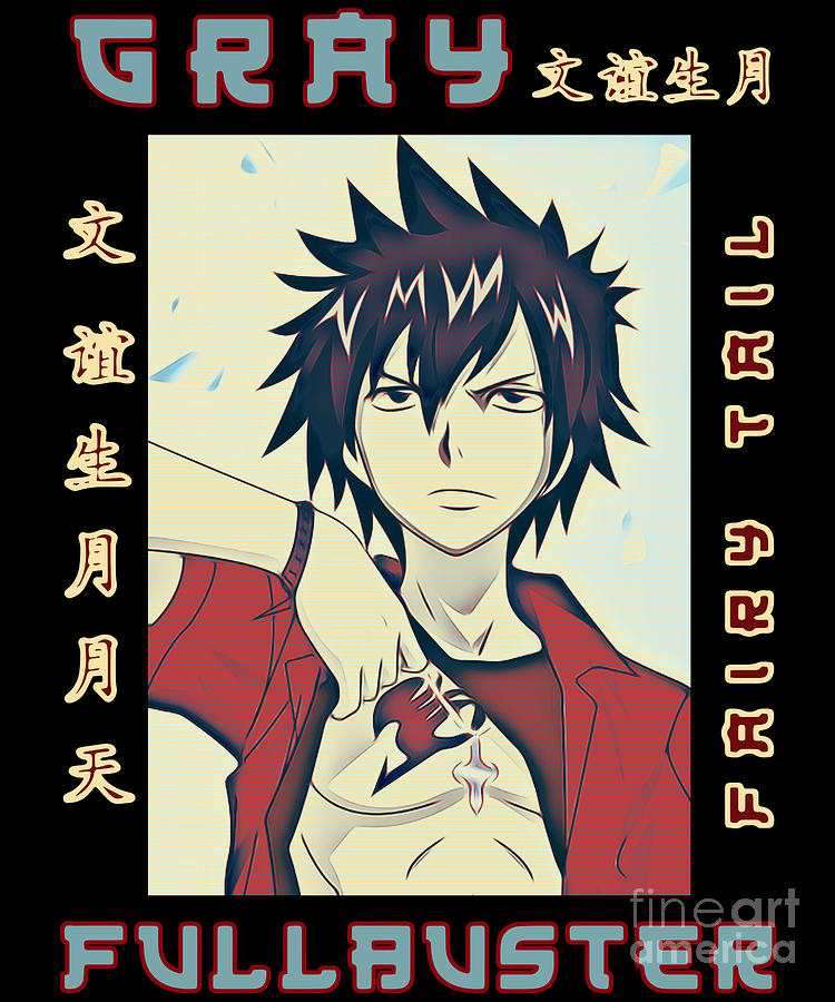 Fairy Tail - Gray Fullbuster  Fairy tail anime gray, Fairy tail