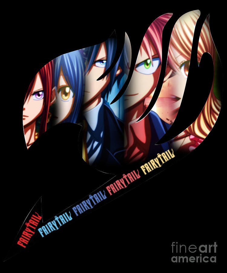 Desktop Wallpaper Fairy Tail, Anime, Dark, Logo, Hd Image, Picture,  Background, Qwhbku