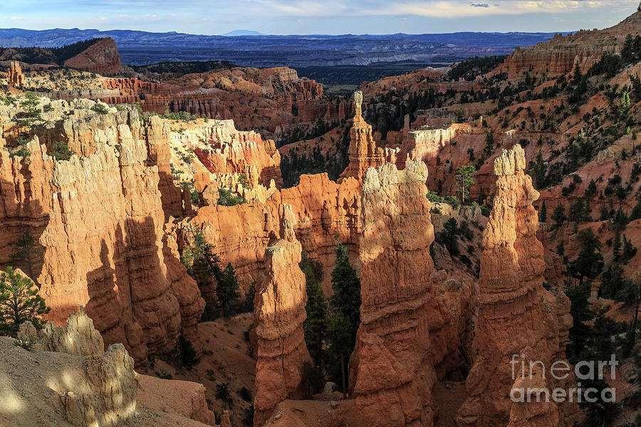 Bryce Canyon National Park Photograph - Fairyland  8b8323 by Stephen Parker