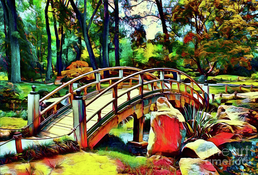Fairytale Bridge Digital Art by - Zedi -