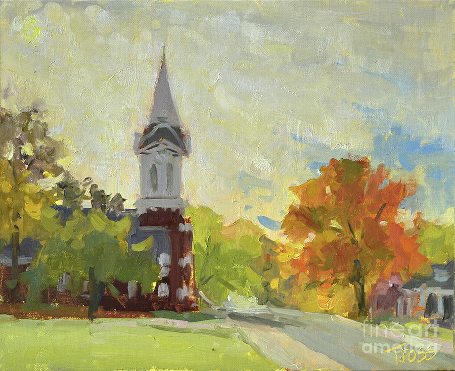 Landscape Painting - Faith and Light by Tiffany Foss Landscape Painting - Faith and Light by Tiffany Foss