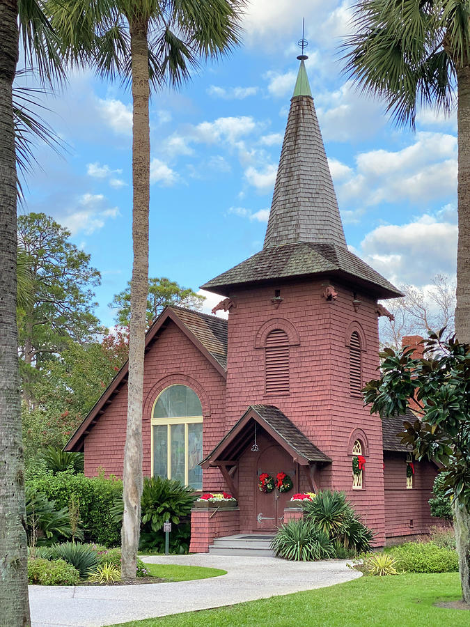 Faith Chapel, Jekyll Island, Georgia Photograph by Dawna Moore Photography