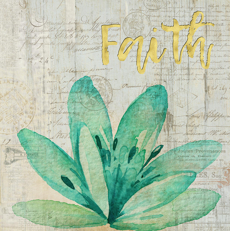 Faith Flower Digital Art