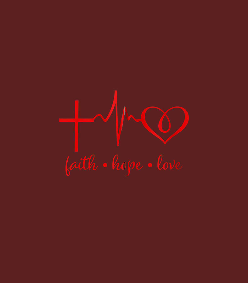 Faith Hope and Love Christian Digital Art by Vailak Ayana - Fine Art ...