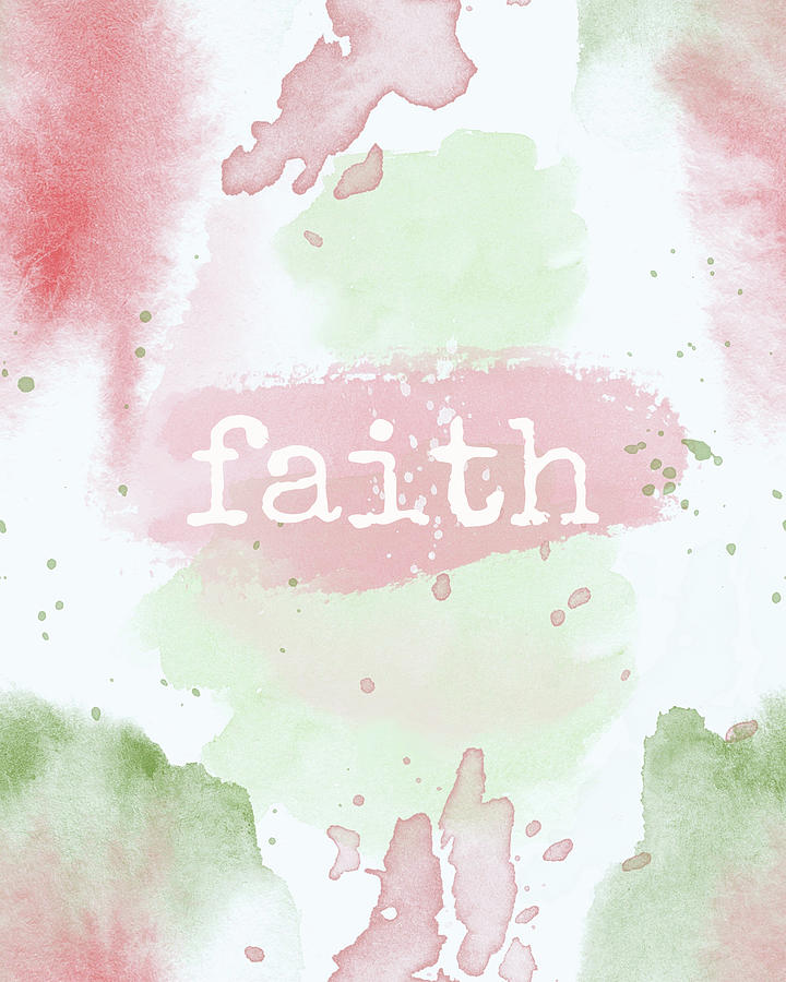 Faith Inspirational Pastel Art Digital Art by Toni Grote - Fine Art America