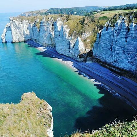 Falaises d'Etretat Photograph by Emilie RUFFAT | Pixels