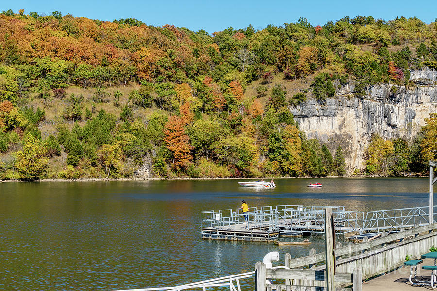 Fall Afternoon Lake Of The Ozarks Photograph by Jennifer White