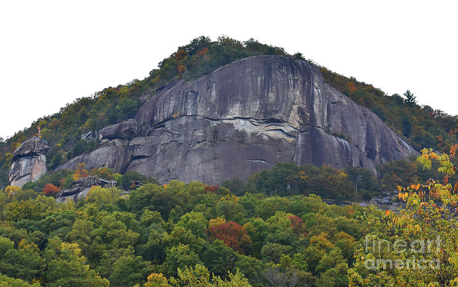 Fall At Chimney Rock Photograph