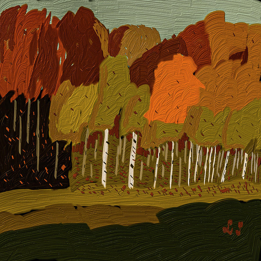 Fall at Fall #j3 Digital Art by Leif Sohlman