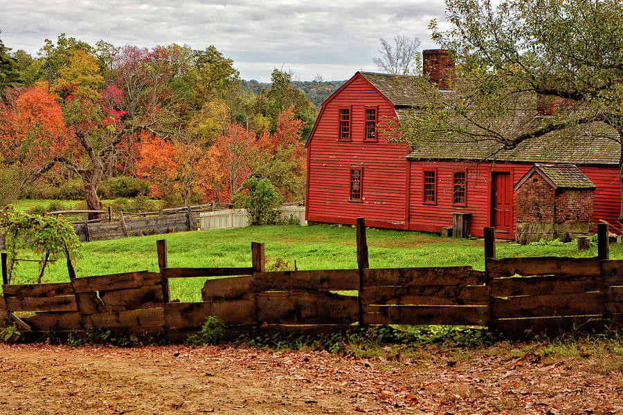 Fall Photograph - Fall at Freeman Farm by Mike Martin