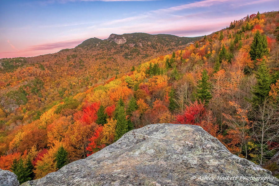 Fall at Grandfather Mountain Photograph by Ashley Haskett - Fine Art ...