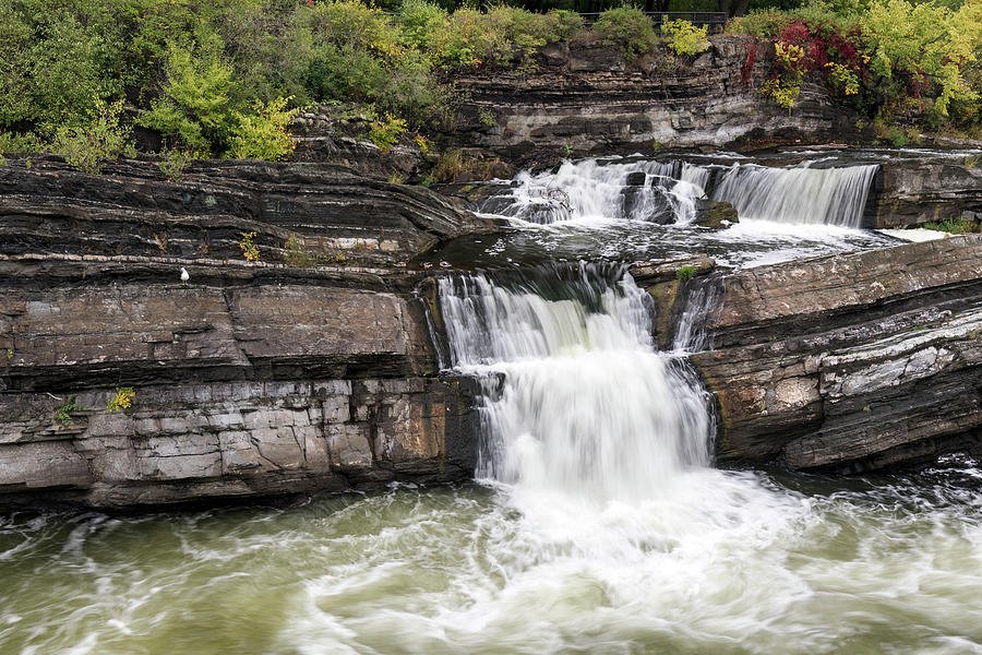 Fall at Hogs Back Falls Photograph by Michael Russell