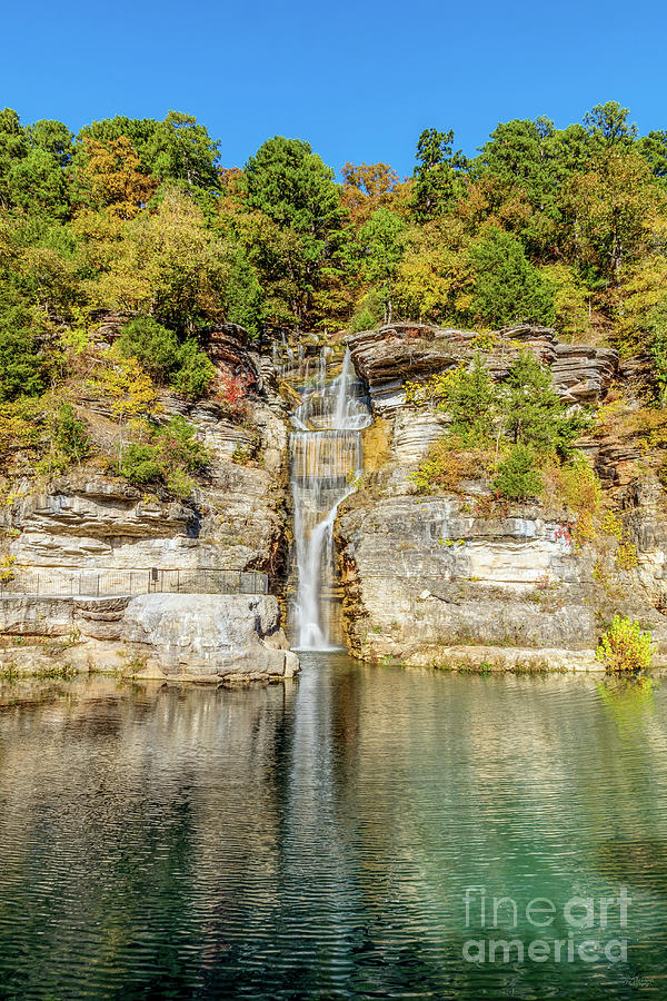 Fall At Indian Cliff Falls Photograph by Jennifer White
